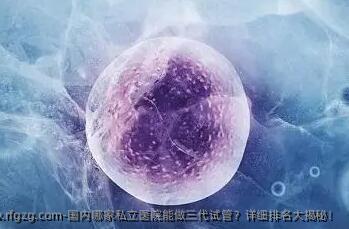 国内哪家私立医院能做三代试管？详细排名大揭秘！